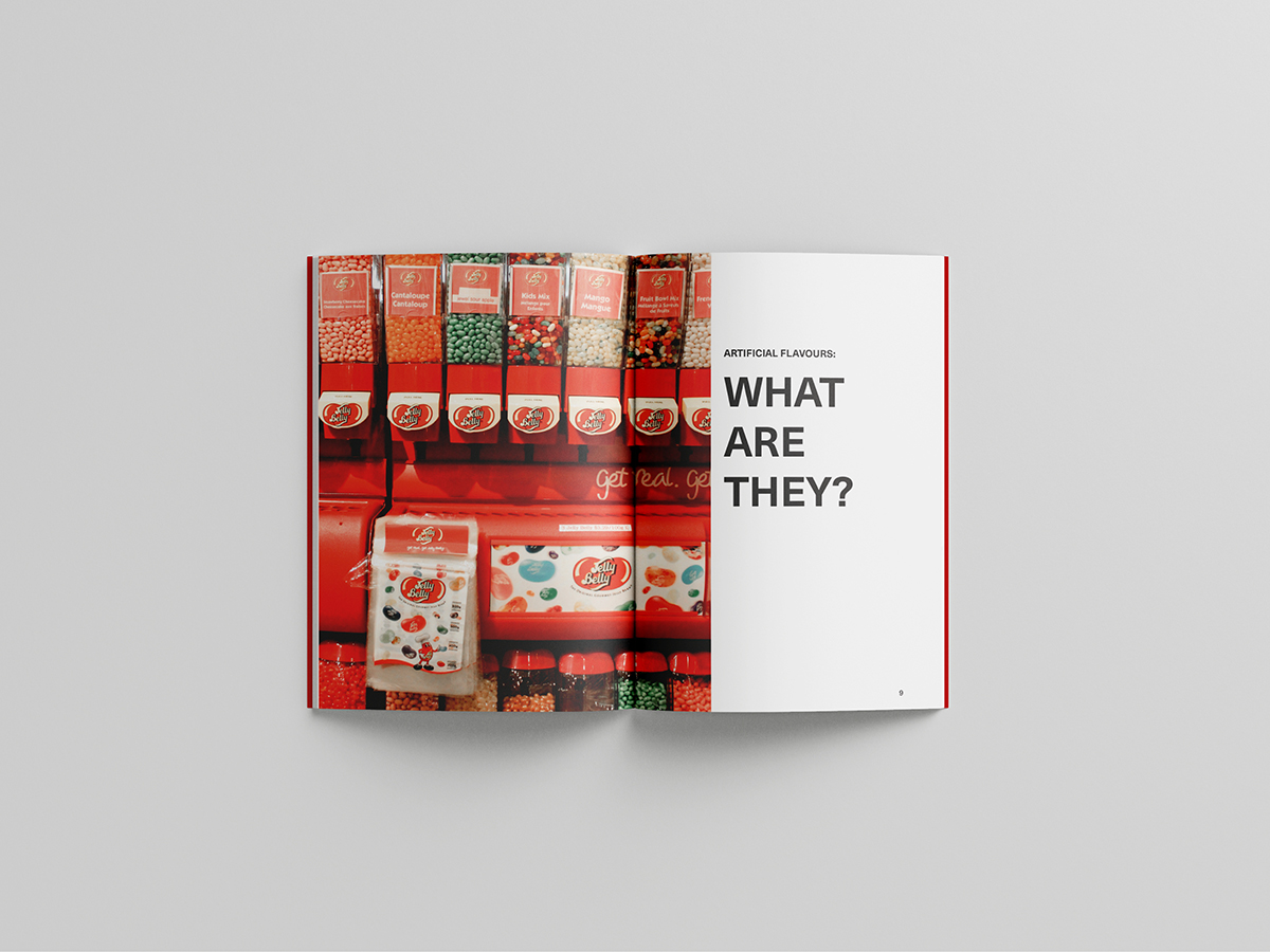 Artifical flavours book spread