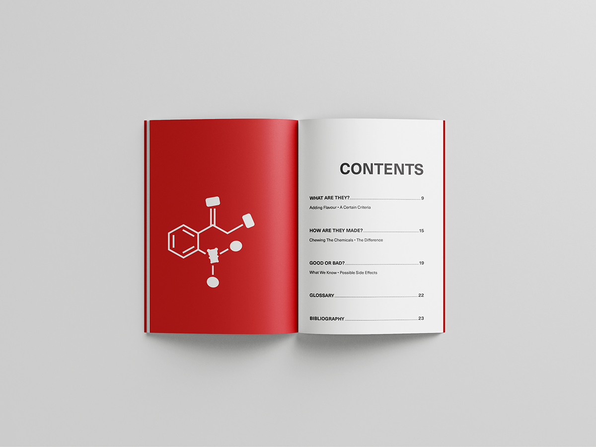 Artifical flavours book spread