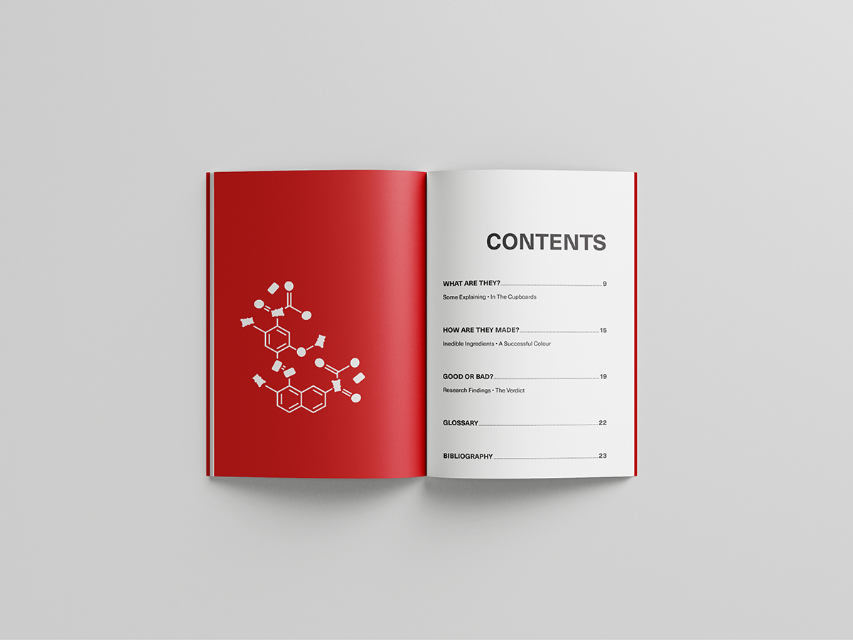Artifical sweeteners book spread